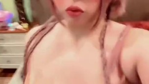 Cute sexy jellyfish girl