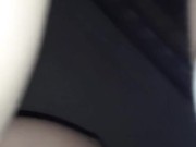 kitty takes it from the back with a vibrator on her clit 3/16