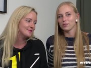 Ersties - Die gefesselte Sirena bettelt Inge um einen Orgasmus an 13/16