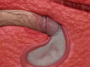 HENTAI PROS - Hot Busty Babe Takes A Massive Load Of Double Creampie After Getting Double Penetrated 7/16