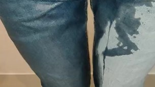 Pissing My Brand New Jeans In the Shower