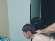 naughty horny stepdad fucking me doggy style 15/16