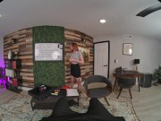 Sexy secretary Delilah Day lets you pound her tight cunt like never before in Virtual Reality 3/16