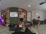 Sexy secretary Delilah Day lets you pound her tight cunt like never before in Virtual Reality 4/16