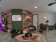 Sexy secretary Delilah Day lets you pound her tight cunt like never before in Virtual Reality 6/16