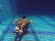 Swimming and pussy touching by Heidi 5/16