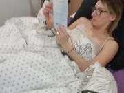 Sloppy glasses blowjob 1/16