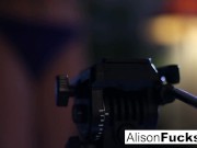 Alison Tyler gets out of her lingerie 3/16