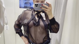 ZARA see through try on haul