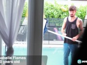Isabella Flames Fucks The Pool Boy 1/16