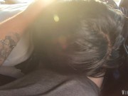 Sunset Car Blowjob and Cum Swallow 9/16