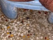 What a Creamy pussy she have.. pissing and playing with her tight vegina 15/16