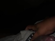 Playing with my Hard Cock