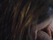 Up close sloppy slurping sucking my fleshy cock 16/16