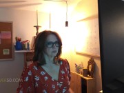 Mature MILF gets a mysterious package and the suck and fuck of a lifetime from her Landlord. NORA 3/16