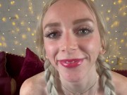 POV Face Fetish JOI Cute Shiny Submissive Slut Begs For Facial Cum Countdown | Remi Reagan 11/16