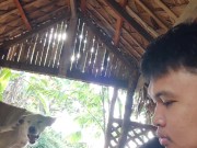 KANTUTAN vlog  kami muna ni brownie habang wala tao sa kubo 2/16