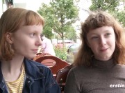 Ersties - Redheaded Lesbians Get a Little Kinky in Bed 14/16