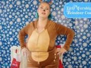 *** TRAILER ONLY *** Titty Worship In A Reindeer Costume - Solo Girl 5/16