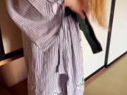 【個人撮影】100万回再生記念♡温泉旅行デートで中出しえっち三昧♡【後編】 日本人/素人/ハメ撮り/看護師/カップル/creampie/中出し/japanese/amateur/POV/露出 12/16