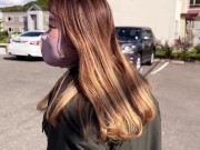 【個人撮影】100万回再生記念♡温泉旅行デートで中出しえっち三昧♡【後編】 日本人/素人/ハメ撮り/看護師/カップル/creampie/中出し/japanese/amateur/POV/露出 14/16