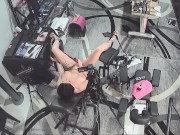 Strap On Stories - Daily PEGGING DAY 202 -Pegged & fucks my Big Tits until he sprays cum on my face. 15/16