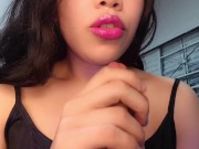 JOI - Morena BIG ASS Gostosa IMPLORA pra você GOZAR na buceta gordinha dela💦😈 2/16