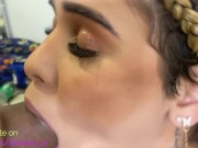 Beautiful girl loves huge cock , blowjob , doggy and cumshot- POV (monster cock) 3/16
