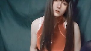 男の娘オナニー Japanese crossdresser teasing