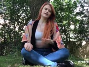 Ersties - Hot Redhead Gets Off With a Sex Toy 3/16