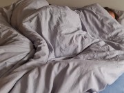 Wife's wet pussy was ready for hard dick to wake her up in the morning - fingering, moaning, cumshot 1/16