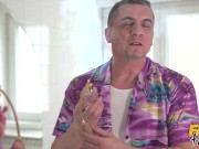 Fake Hostel - Pheromones drive Busty Big Ass girls wild In hot Creampie Threesome with Avery Jane and Sofia Lee 1/16