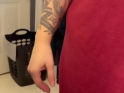 BBW stepmom MILF sucks dick side POV 16/16