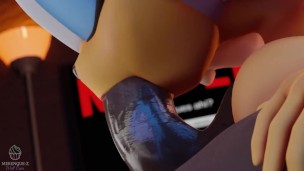 Rouge the bat te chupa hasta dejarte seco | Merengue Z