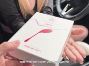 Dani Ortiz drives his car while his vagina vibrates INEDITO 2/16