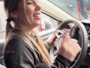 Dani Ortiz drives his car while his vagina vibrates INEDITO 5/16