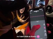Dani Ortiz drives his car while his vagina vibrates INEDITO 6/16