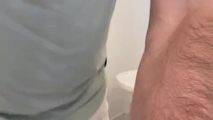 Desperate to piss, I couldn't hold it anymore