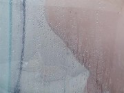 hottie likes to play in the bath and shows off her sexy ass 12/16