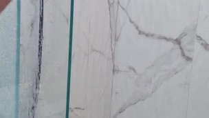 hottie likes to play in the bath and shows off her sexy ass