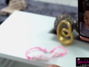 Tiffany Tatum tells Candee Licious, "Let him watch usr, I promise I'll make it So Good for you"