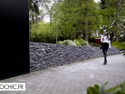 Anal pleasures with a super sexy babe in french stockings 1/16