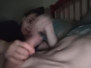 Limpest Dick on Earth take Forever to Milk! 8/16