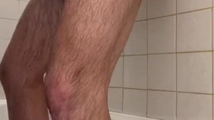 8 inch and 12 inch dildo in the shower