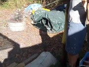 Molly shoots a gun with a film guy too 14/16