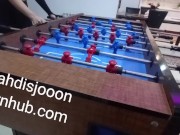 زن با.بام بهم فوتبال دستی شرطی سر کوس باخت منم بدجوری کردمش ( پر از مکالمه فارسی سکسی) ایرانی 2/16