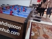 زن با.بام بهم فوتبال دستی شرطی سر کوس باخت منم بدجوری کردمش ( پر از مکالمه فارسی سکسی) ایرانی 3/16