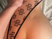 The horny bitch wants me to fuck in her tight pussy 3/16