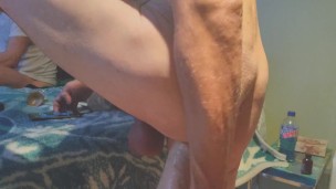 Taking A MASSIVE Dildo (Thick as a soda can)