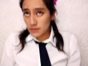 POV FUCKTHROAT AMATEUR SCHOOLGIRL NEED A+ NOTE // CUSTOM VIDEO HUGE FACIAL 1/16